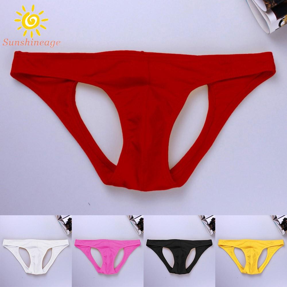 Hot 2021 Quần Lót Nam Hở Lưng Thoáng Khí Jockstrap Eo Thấp