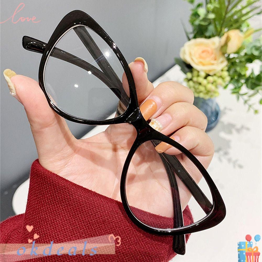 Kính Chống Tia UV Gọng Tròn Lớn Họa Tiết Da Báo Thời Trang Cho Nữ