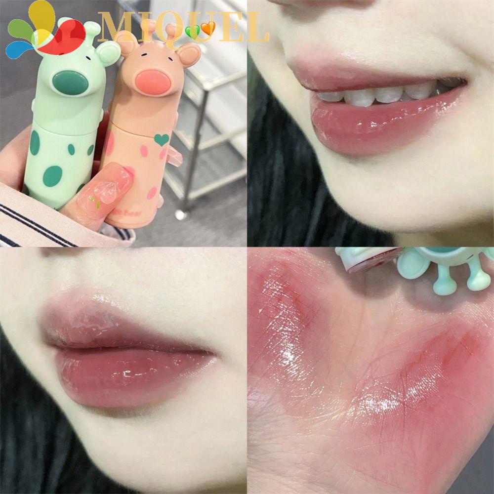 Son Bóng Dạng Thạch Không Dính Cốc Trang Điểm Chăm Sóc Môi Hiệu MIQUEL