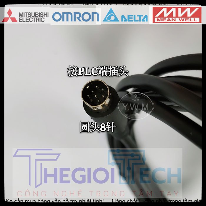 Cáp kết nối màn hình HMI Xinje MD20L / OP320 / TP / TH và với PLC Mitsubishi FX dài 3M 5M