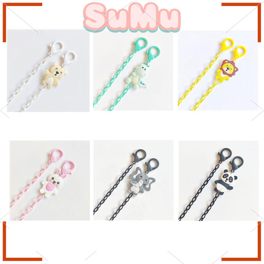 SUMU Hộp Đựng Dây Cáp Bằng Acrylic Màu Kẹo Hình Thú Hoạt Hình Nhiều Màu Sắc