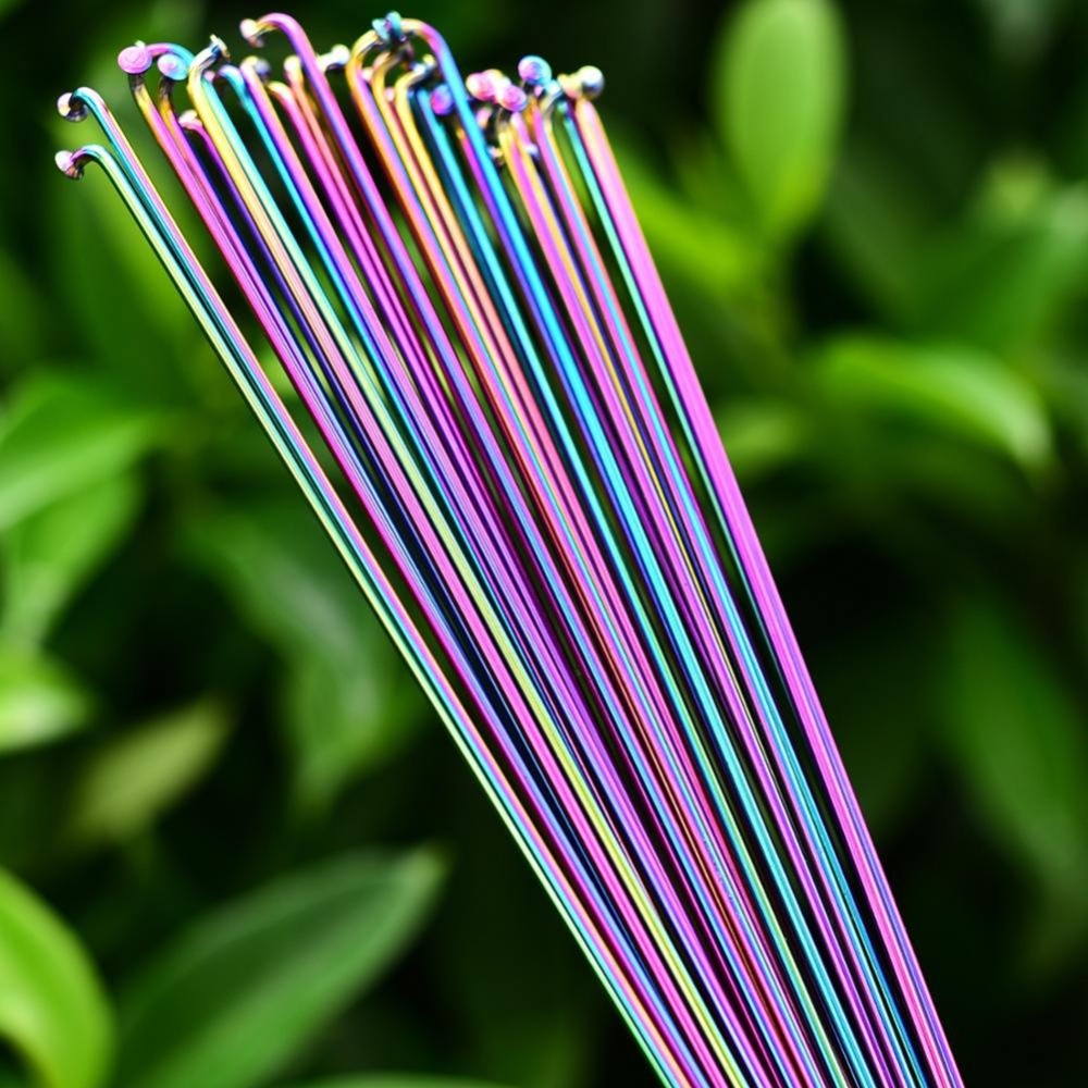 Căm Xe Đạp Leo Núi Nhiều Màu Bằng Thép Không Gỉ 304