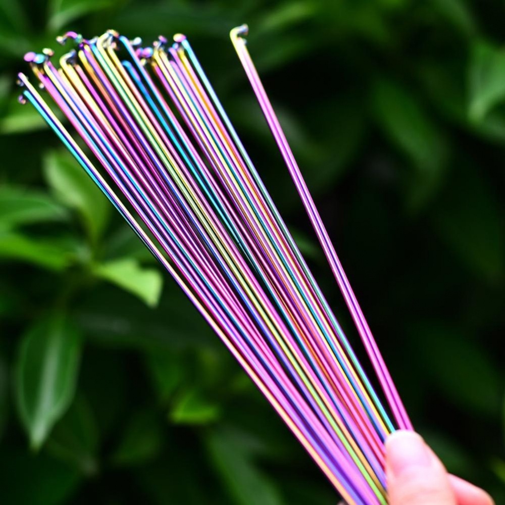 Căm Xe Đạp Leo Núi Nhiều Màu Bằng Thép Không Gỉ 304