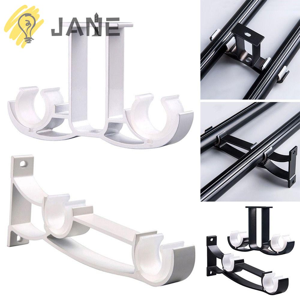 JANE Giá Đỡ Thanh Treo Rèm Cửa Hai Mặt Dễ Lắp Đặt Trang Trí Nhà Ở
