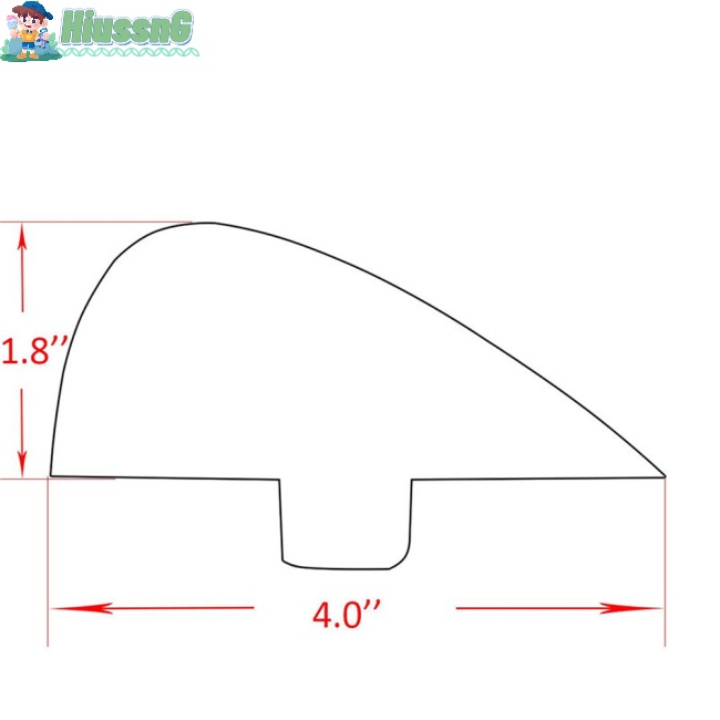 Vây Cá Sợi Thủy Tinh Họa Tiết Hoạt Hình Chuyên Dụng Cho Lướt Sóng Thể Thao Dưới Nước