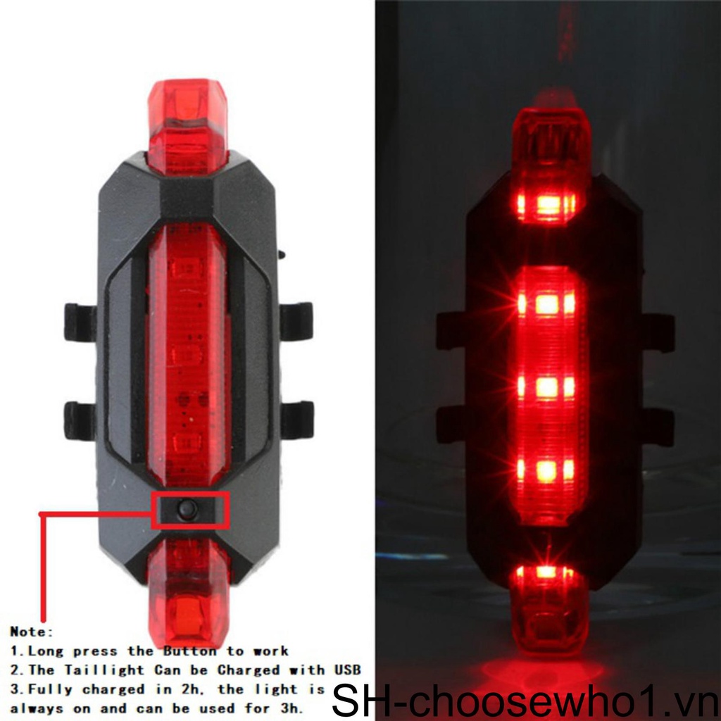 Đèn Chiếu Hậu Cảnh Báo An Toàn Cho Xe Đạp Leo Núi