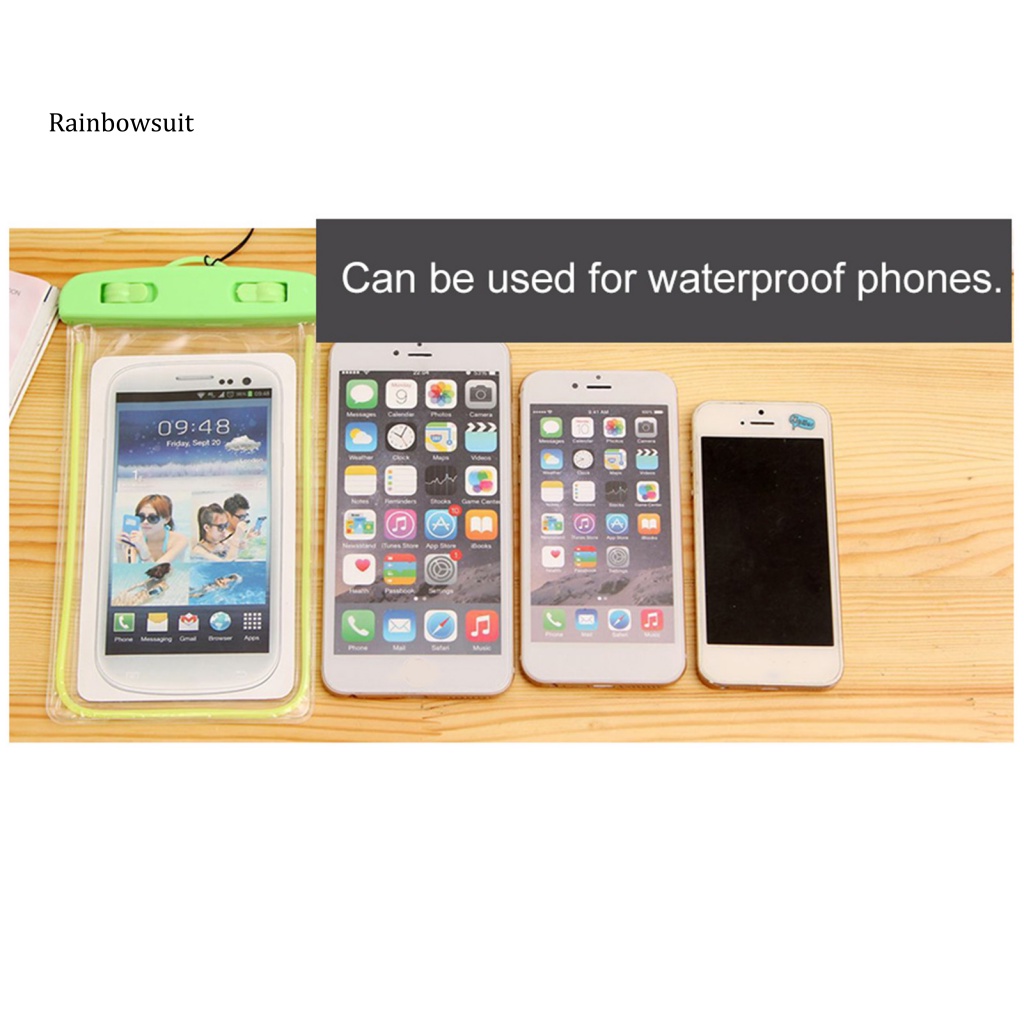 Túi Đựng Điện Thoại Bằng TPU Chống Thấm Nước Tiện Dụng Khi Đi Bơi