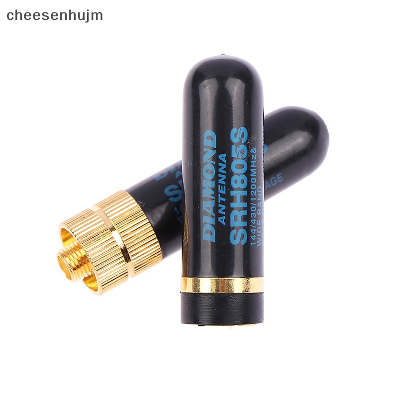 Ăng Ten Băng Tần Kép SMA-M / SMA-F UHF + VHF SRH805S Cho Máy Bộ Đàm Baofeng / YAESU
