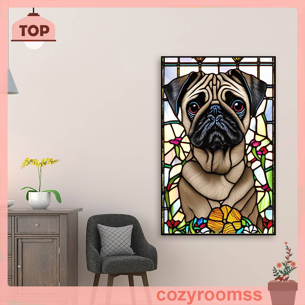 Bộ Tranh Đính Đá 5D Họa Tiết Độc Đáo DIY Dùng Trang Trí Nhà Cửa