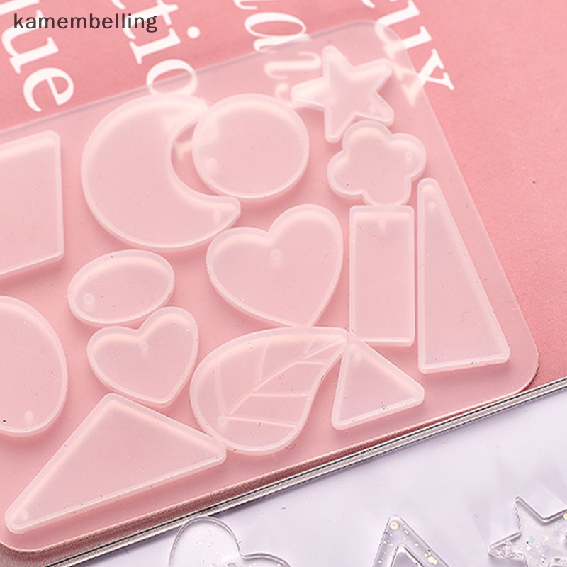 Khuôn Silicone Làm Mặt Vòng cổ Bông Tai Bằng Resin