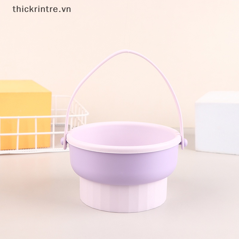 Dụng Cụ Vệ Sinh Cọ Trang Điểm Bằng Silicon Nhiều Màu Sắc