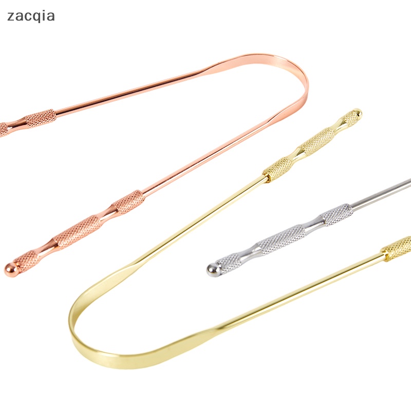 1 Dụng Cụ Nạo Lưỡi Bằng Thép Không Gỉ Chất Lượng Cao