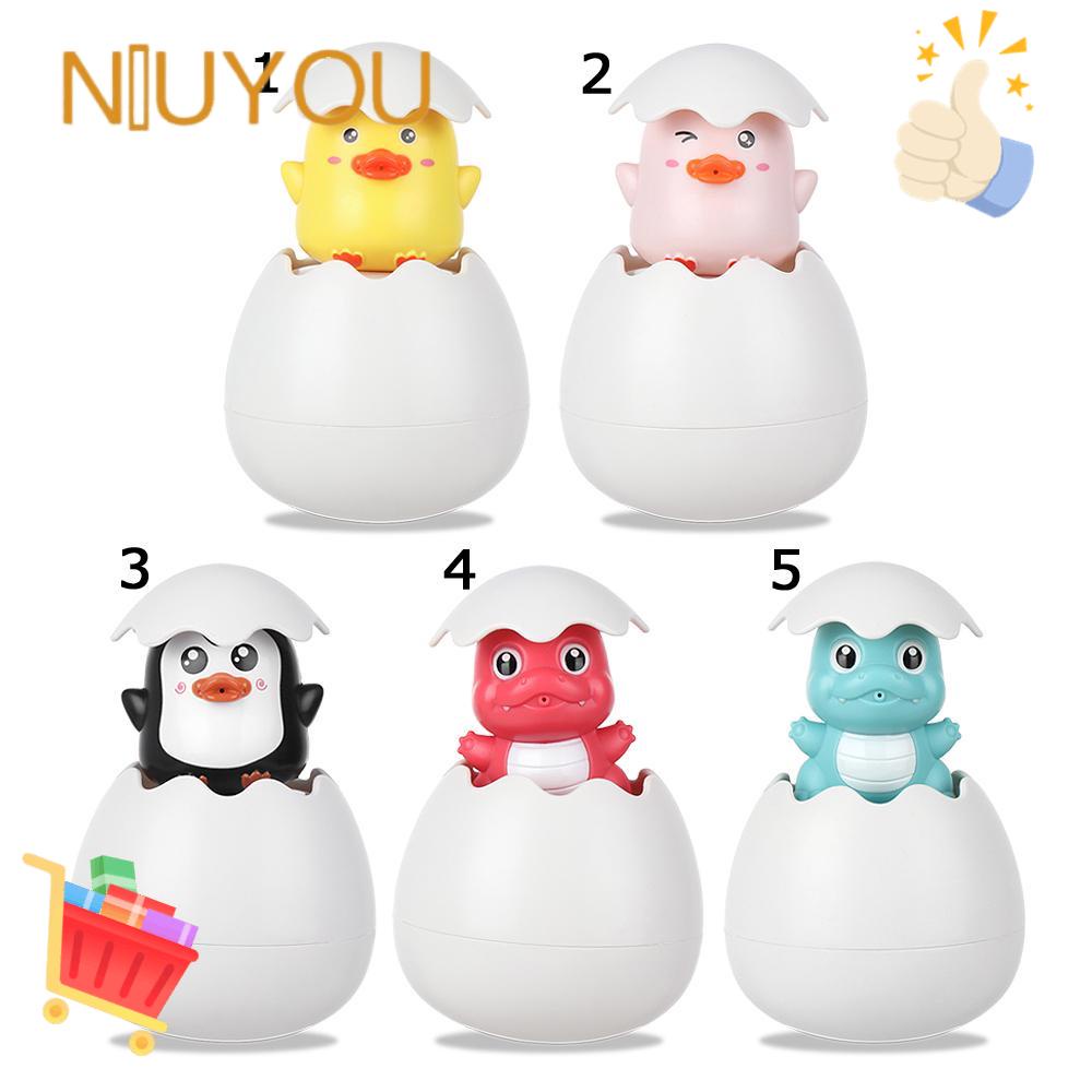 NIUYOU Trứng Khủng Long Phun Nước Cho Bé Chơi Khi Tắm