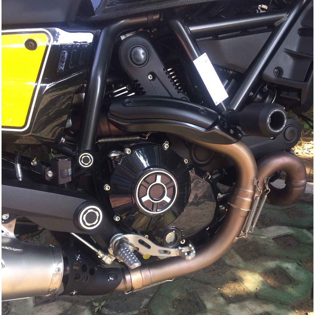 Set 4 Nắp Đậy Khung Nhôm CNC Cho Ducati Scrambler 400 800 1100 2015-2023 2022