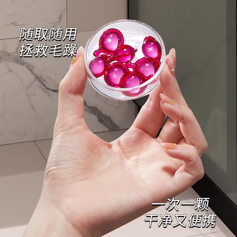 Hộp 30 Viên Nang Tinh Dầu Hoa Hồng Chăm Sóc Tóc Mềm Mại