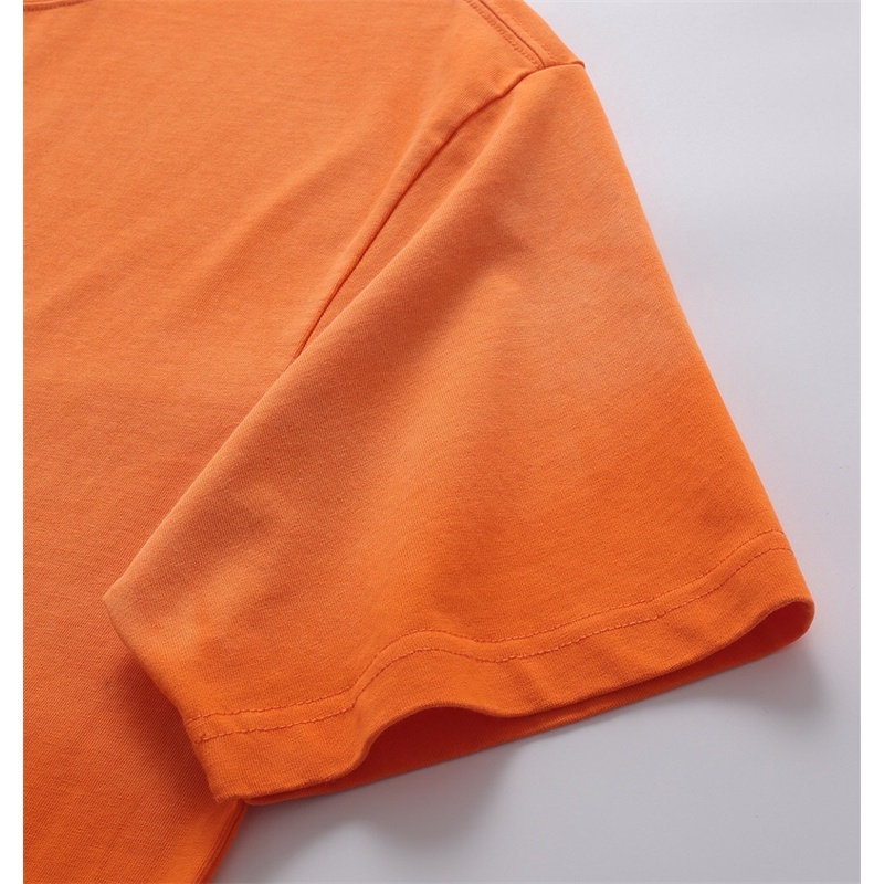 Áo Thun Ngắn Tay Màu gradient Phong Cách vintage Thời Trang Mới Nhất Xu Hướng P-R-A88