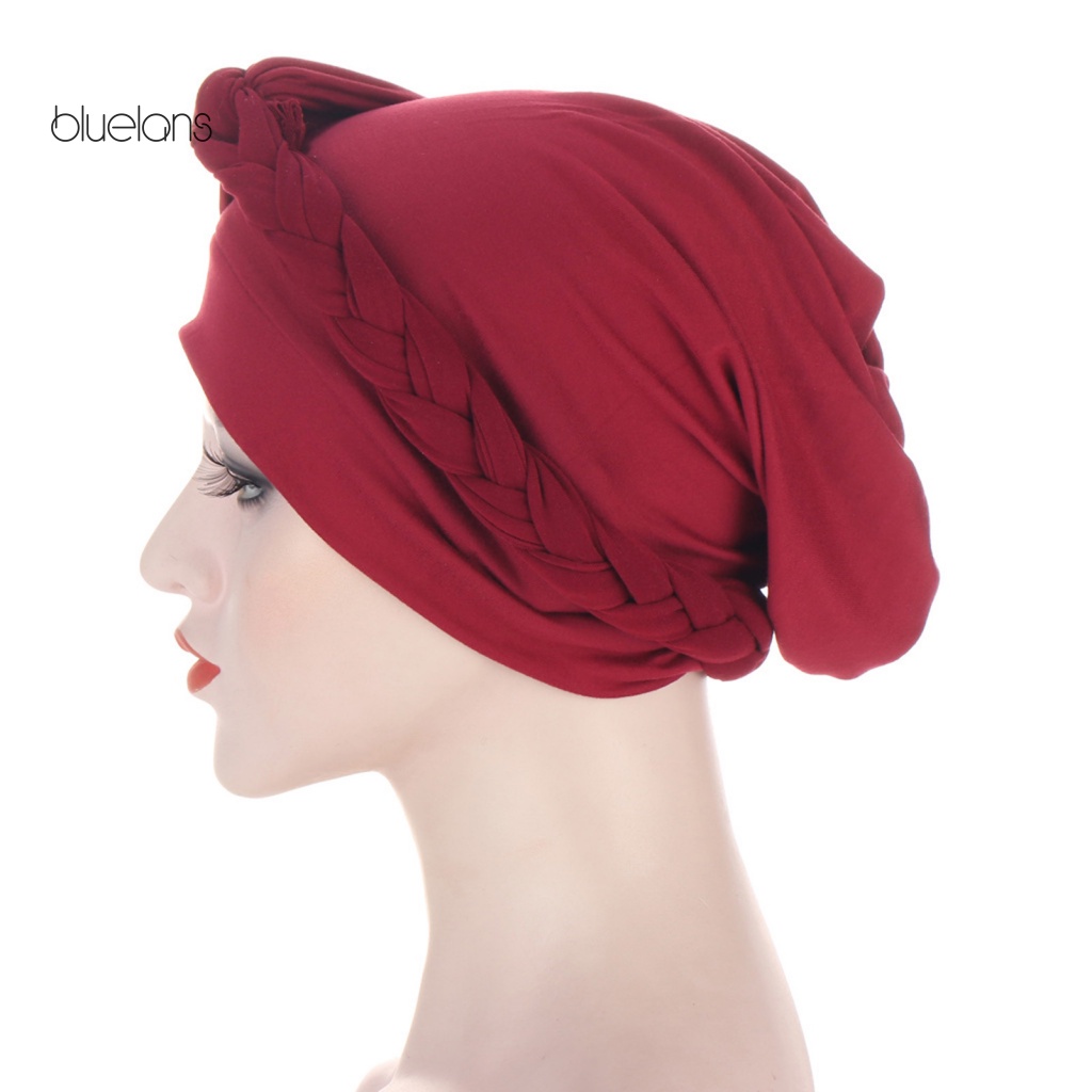 Mũ Turban Không Vành Màu Sắc Thời Trang Cho Nữ