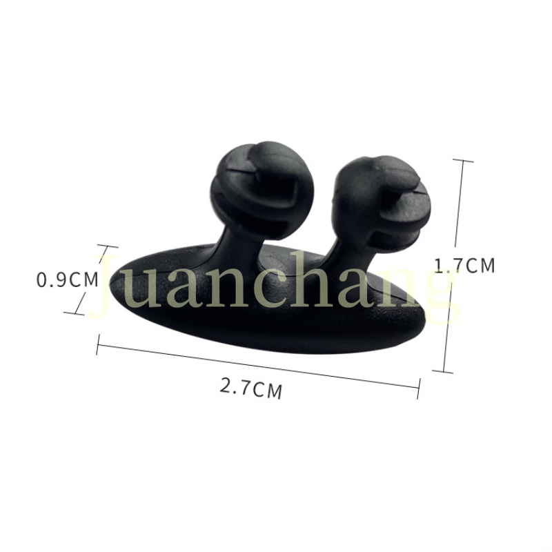 Set 10 / 50 Kẹp Cố Định Dây Cáp Sạc Xe Hơi / Văn Phòng