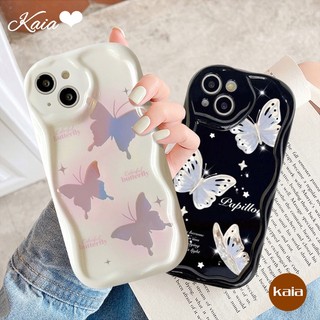 Ốp Điện Thoại Họa Tiết Bướm 3D Cho IPhone 7Plus 6s 7 6 8 Plus XR 11 14 12 13 Pro MAX X SE 2020 XS MAX