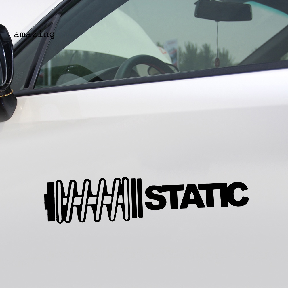 Miếng Dán Trang Trí Thân / Cửa Sổ Xe Hơi Phản Quang Họa Tiết Chữ Vui Nhộn