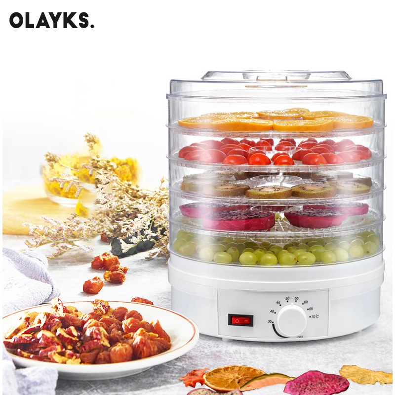 olayks Máy Trái Cây Sấy Khô Hộ Gia Đình Thực Phẩm Nhỏ Mất Nước Máy Sấy Không Khí Rau Quả Máy Sấy Trái Cây Thức Ăn Thú Cưng Máy Sấy
