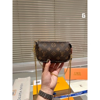 Túi Đeo Chéo MINI POCHETTE Thời Trang Cho Nữ (Kèm Hộp)