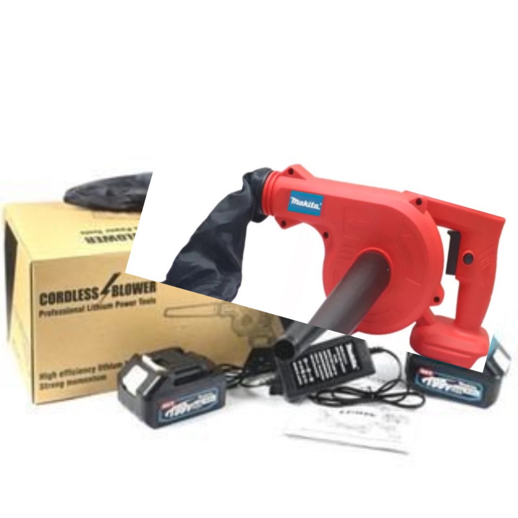 Máy thổi bụi cầm tay dùng pin Makita/ công suất lớn 680W/ máy thổi bụi pin 10cell dl chuyên máy móc
