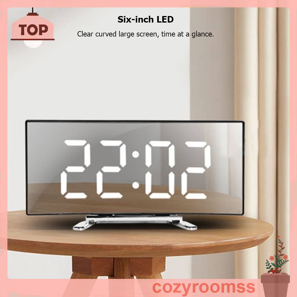 Đồng Hồ Báo Thức Điện Tử Để Bàn Sáng Tạo Cho Phòng Ngủ