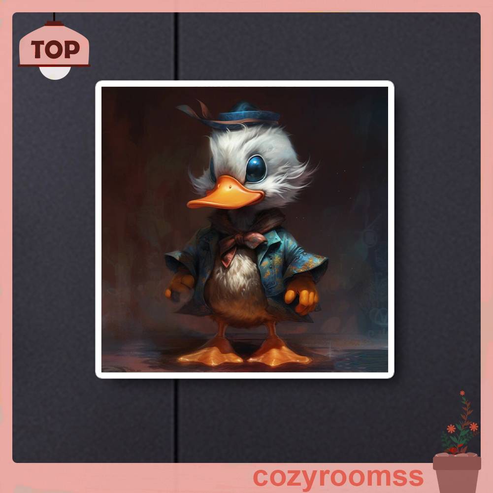 Tranh Đính Đá Kim Cương Toàn Bộ 5D DIY Hình Vẽ Vịt Donald