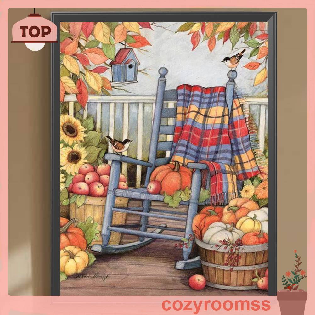 Tranh Đính Đá Kim Cương Toàn Bộ 5D DIY Hình Vẽ Nghệ Thuật Trang Trí Nhà Cửa