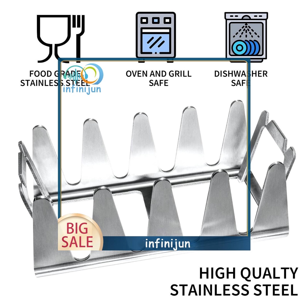 Vỉ Nướng Bbq Bằng Thép Không Gỉ Đa Năng Tiện Dụng Cho Dã Ngoại