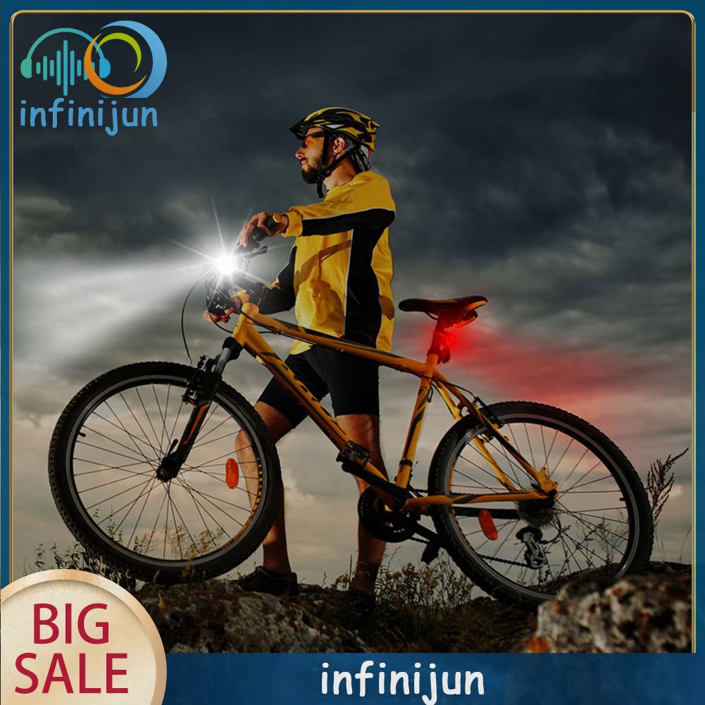 Bộ Đèn Pha LED Cố Định Chống Thấm Nước Cho Xe Đạp Leo Núi