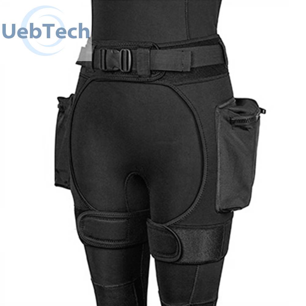 Quần Đùi Bơi Lặn Biển Có Túi Bằng Cao Su Tổng Hợp