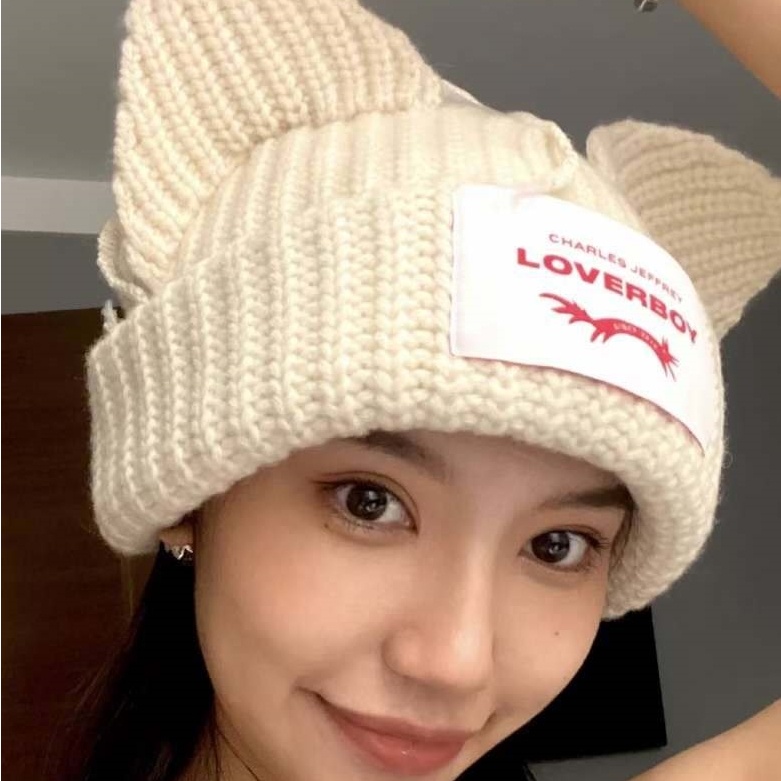 Mũ Len Tai Mèo Thời Trang Cho Nữ