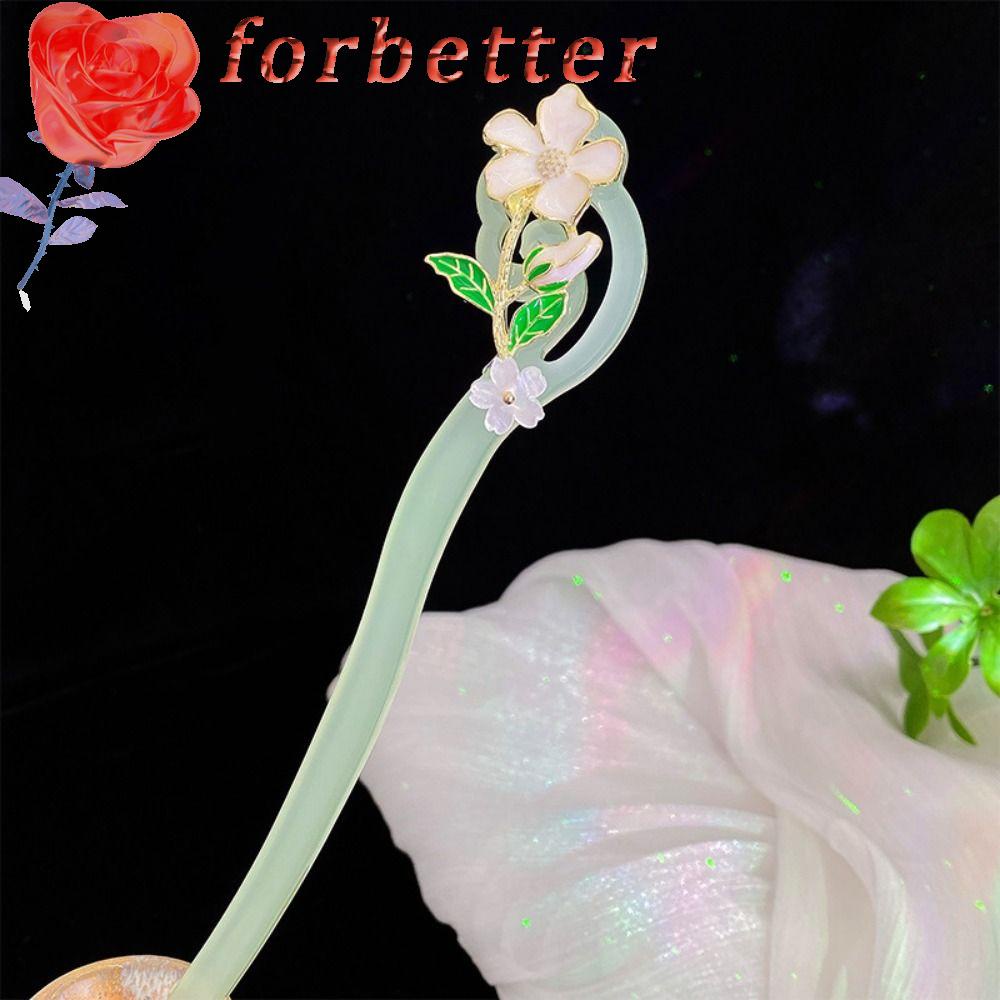 Trâm Cài Tóc Hình Hoa Phong Cách Cổ Điển Đơn Giản Cho Nữ