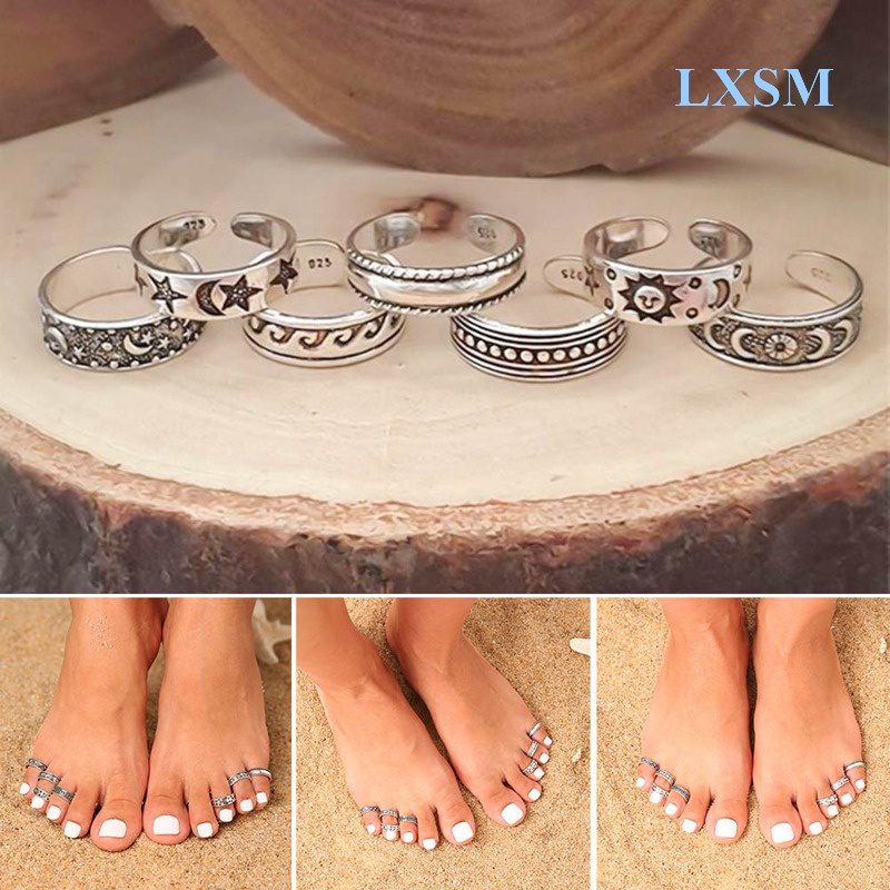 1 Nhẫn Đeo Ngón Chân Thời Trang Unisex