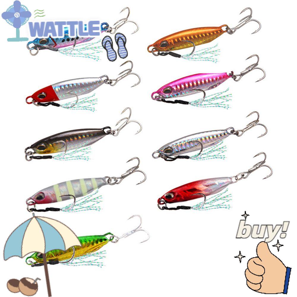 WTTLE Mồi Câu Cá Giả Bằng Kim Loại Đính Sequin 16g 32g