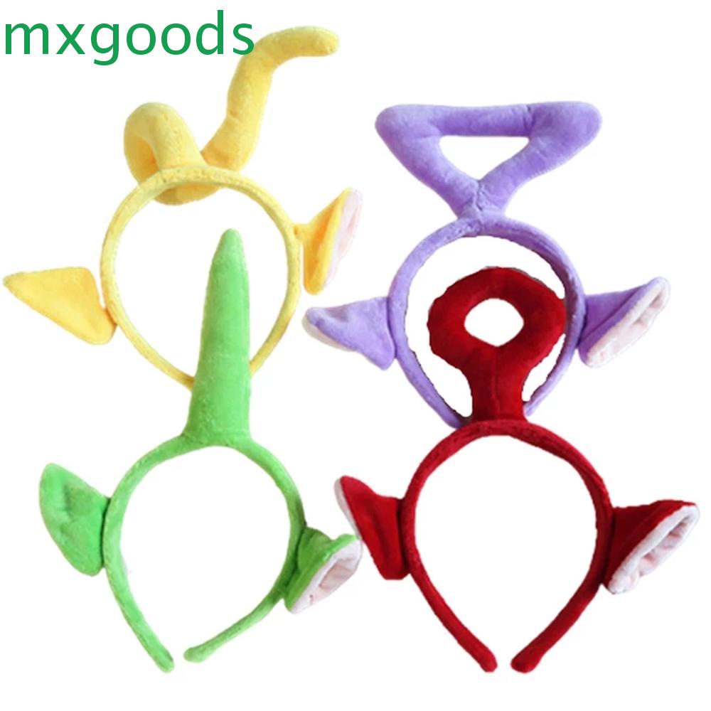 MXGOODS Băng Đô Cài Tóc Thấm Hút Mồ Hôi Thiết Kế Ba Chiều Dễ Thương