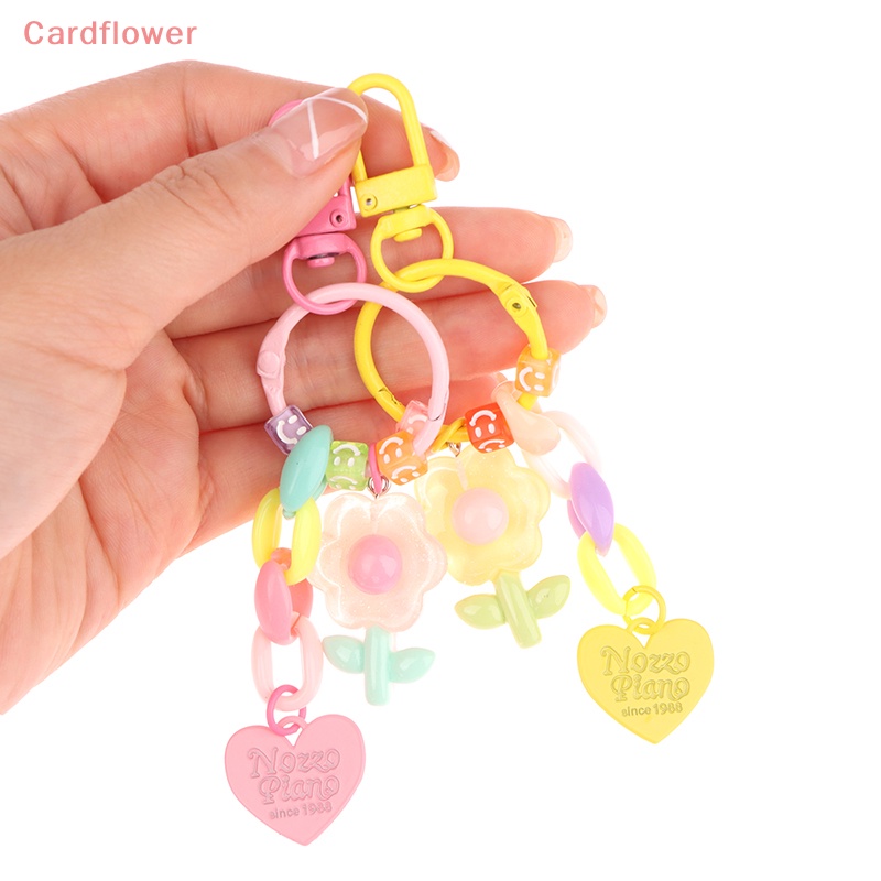 Móc Khóa Hình Hoa Tulip Dễ Thương Trang Trí Ba Lô / Túi Xách / Ô Tô Mới