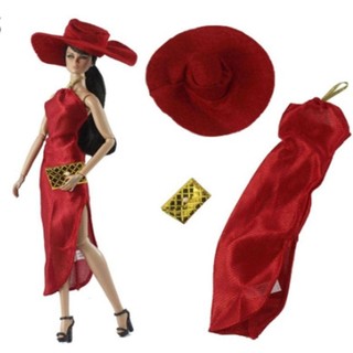 QTWOOF   Đầm Đồ Chơi Búp Bê 30cm Tỉ Lệ 1 / 6