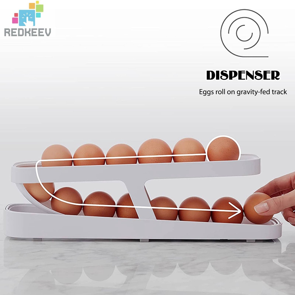 Giá Đỡ Trứng Cuộn Tự Động 2 Tầng Tiện Lợi
