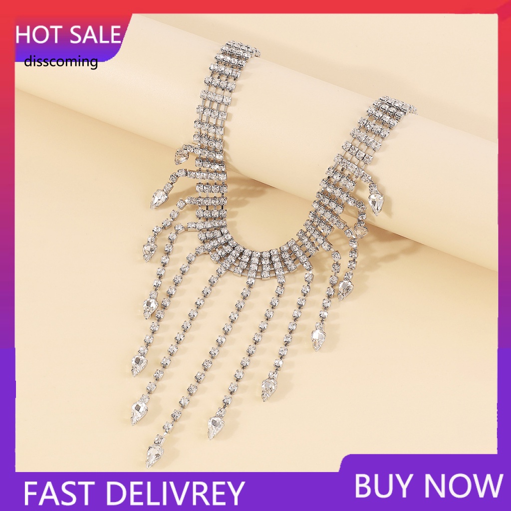 Áo Khoác SL SL Kiểu Dáng Trẻ Trung Năng Động| Niche Vòng cổ Hợp Kim Tua Rua Hình Học Đính Đá Thời Trang Đường Phố