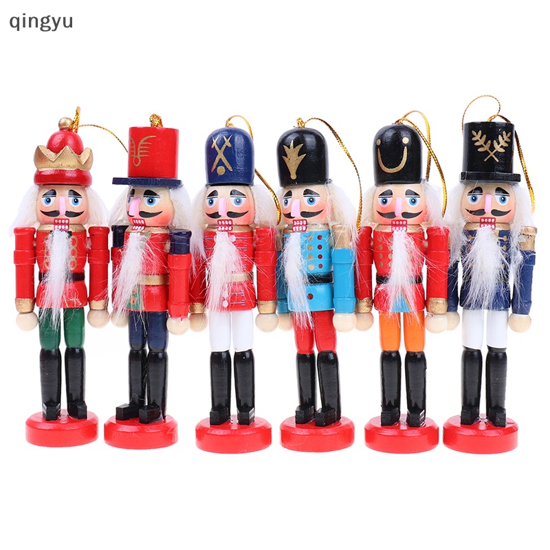 1 Con Rối Gỗ 12cm Trang Trí Giáng Sinh Năm Mới Pli PLI PLI