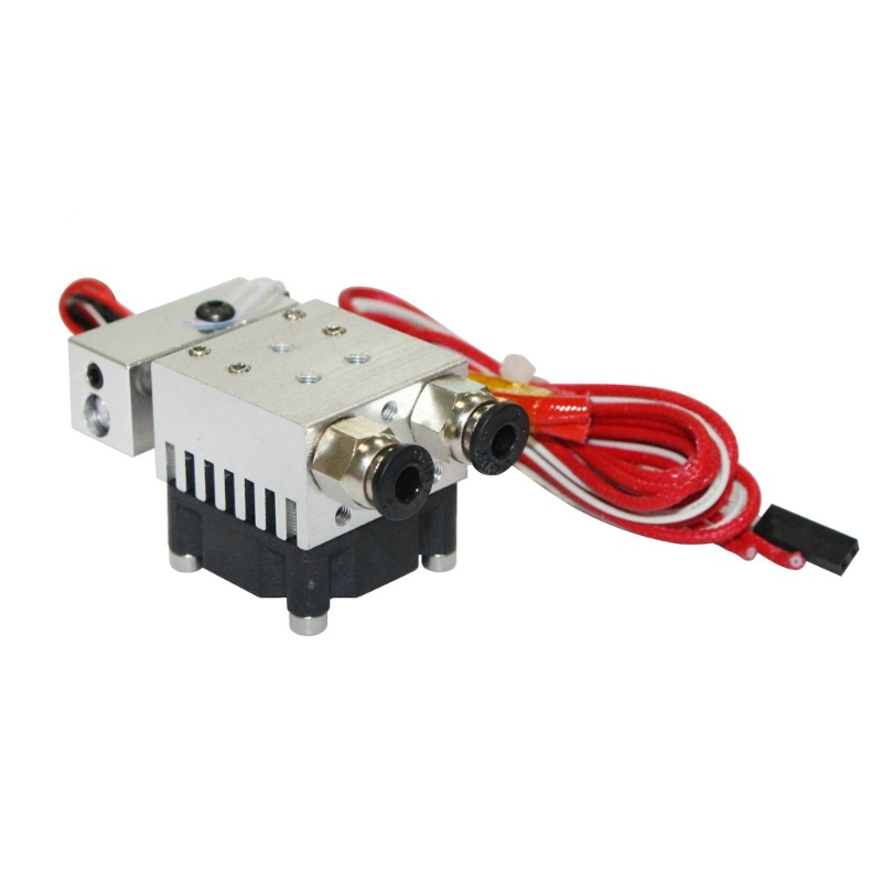 Startreally 2 trong 1 đầu ra j-head vòi đơn đầu đôi máy đùn từ xa màu hotend