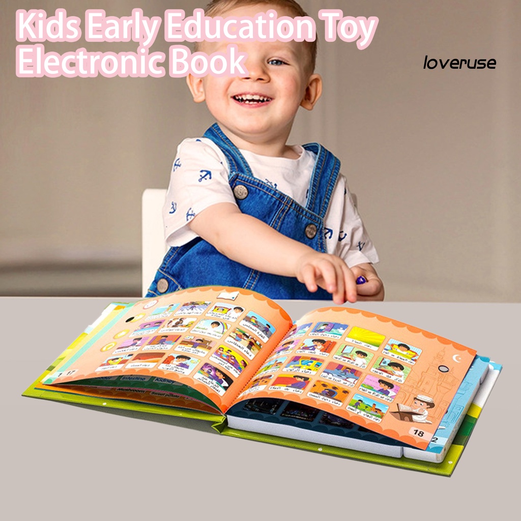 Đồ Chơi Giáo Dục Sách Học Tiếng Anh Ả Rập Tạo Hiệu Ứng Âm Thanh Vui Nhộn An Toàn Cho Bé Yêu Thích