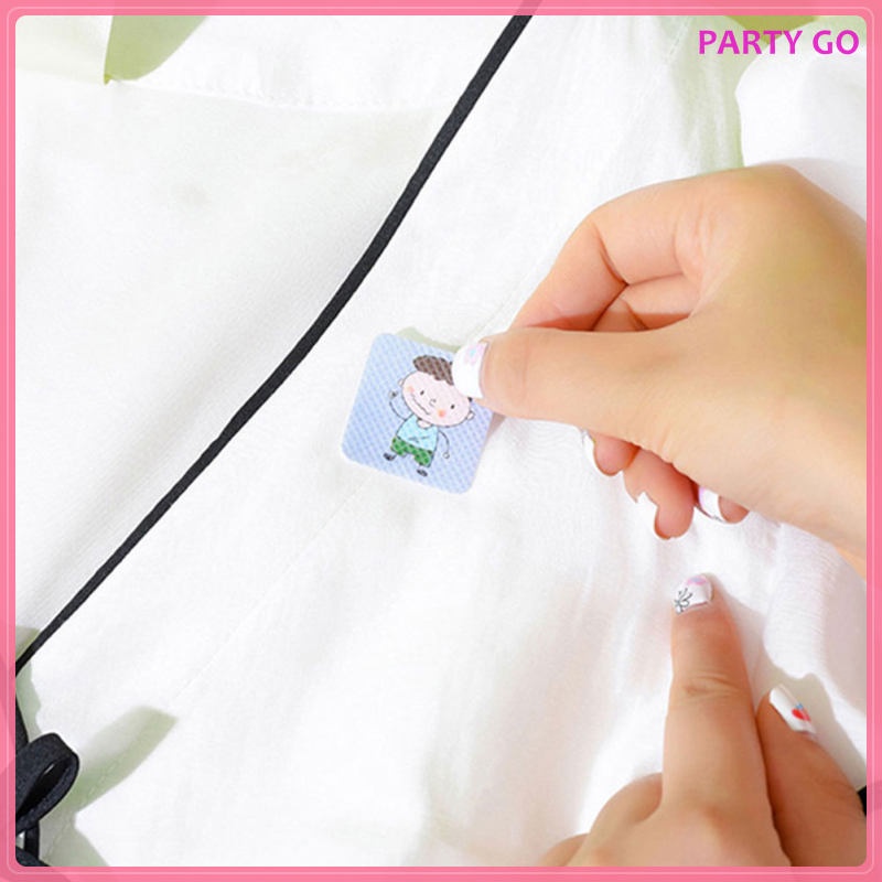 Set 144 / 216 / 360 Miếng Dán Chống Muỗi Họa Tiết Hoạt Hình Dễ Thương Cho Bé