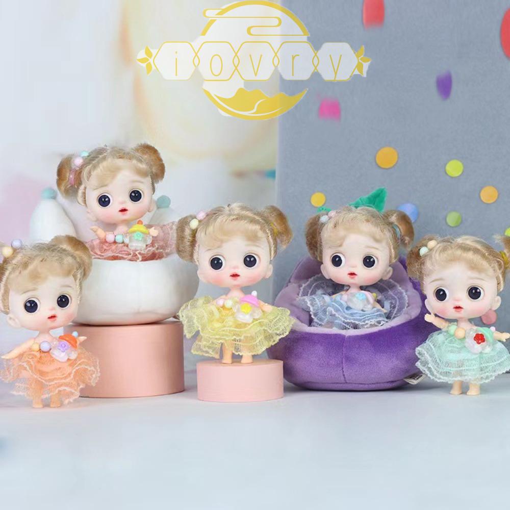 IVORY Mô Hình Búp Bê Công Chúa BJD Ob11 Mặc Đầm Có Khớp Cử Động Tinh Tế Làm Quà Tặng Sinh Nhật Cho Bé Gái