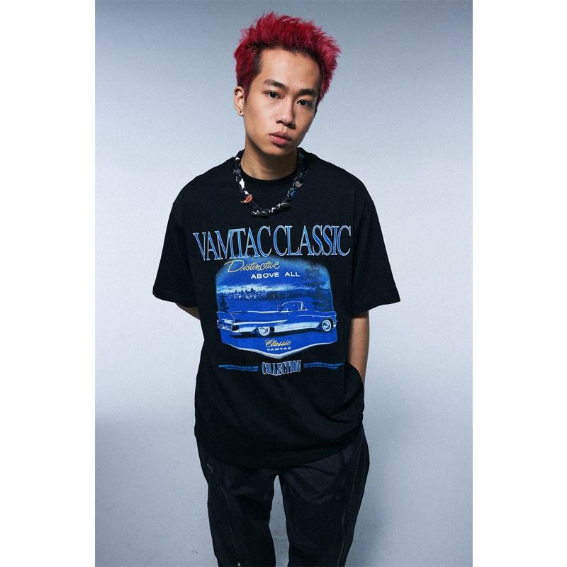 Áo Thun Tay Ngắn VAM-TAC88-2023 Thời Trang Xuân Hè Chất Lượng Cao