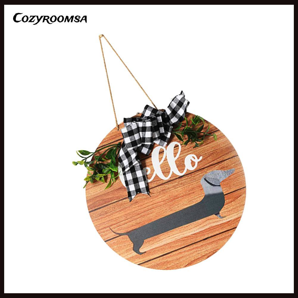 Bảng Hiệu Treo Cửa Hình Tròn Sáng Tạo Trang Trí Sinh Nhật / Tiệc Cưới