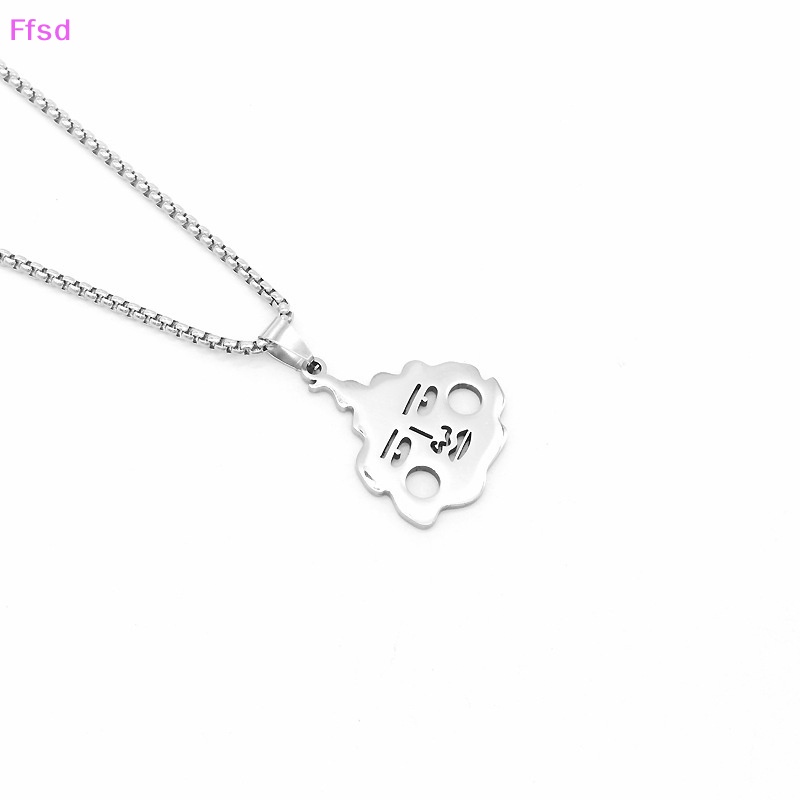 {Ffsd} Vòng cổ Bằng Thép Titan 100 Mặt Hình Mob Shigen Dimple Anime Mob Psycho Làm Quà Tặng Cho Cặp Đôi